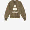 Sudadera de algodón Moby con logotipo Sudadera de algodón Moby con logotipo