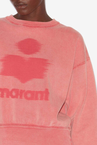 Sudadera de algodón Mobyli con logotipo