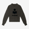 Sudadera de algodón Mody con logotipo Sudadera de algodón Mody con logotipo