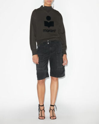 Sudadera de algodón Mody con logotipo