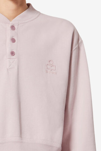 Sudadera de algodón Simony con logotipo Sudadera de algodón Simony con logotipo