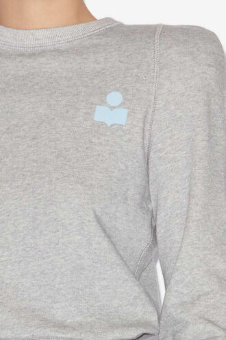 Sudadera Prissa de algodón con hombros estructurados Sudadera Prissa de algodón con hombros estructurados