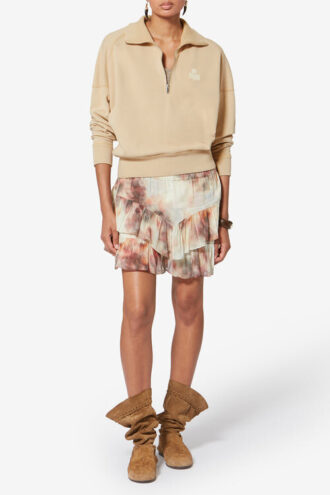 Sudadera Ross de algodón con cuello alto Sudadera Ross de algodón con cuello alto