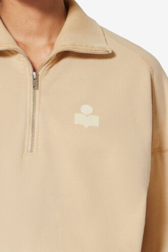 Sudadera Ross de algodón con cuello alto Sudadera Ross de algodón con cuello alto