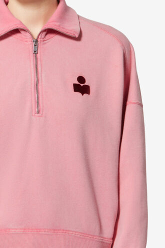 Sudadera Ross de algodón con cuello alto Sudadera Ross de algodón con cuello alto