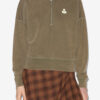 Sudadera Ross de algodón con cuello alto y cremallera Sudadera Ross de algodón con cuello alto y cremallera