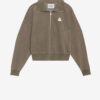 Sudadera Ross de algodón con cuello alto y cremallera Sudadera Ross de algodón con cuello alto y cremallera