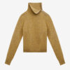 Suéter Aliocha con cuello alto de punto de alpaca liso