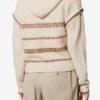 Suéter de tweed de lana merino con capucha Romera Suéter de tweed de lana merino con capucha Romera
