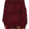 Suéter largo de mohair con cuentas Mickaella Suéter largo de mohair con cuentas Mickaella