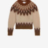 Suéter Natania con estampado Fair Isle de mohair Suéter Natania con estampado Fair Isle de mohair