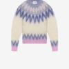 Suéter Natania con estampado Fair Isle de mohair Suéter Natania con estampado Fair Isle de mohair