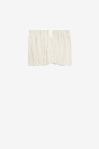 Top bustier drapeado de jersey Amalia Top bustier drapeado de jersey Amalia
