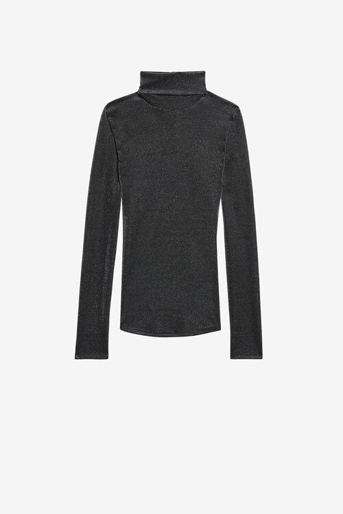 Top con cuello alto de Jadia Lurex Top con cuello alto de Jadia Lurex