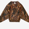 Top Dabia de terciopelo estampado