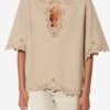 Top de algodón calado estilo túnica Shana Top de algodón calado estilo túnica Shana
