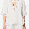 Top de algodón calado estilo túnica Shana Top de algodón calado estilo túnica Shana