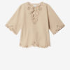 Top de algodón calado estilo túnica Shana Top de algodón calado estilo túnica Shana