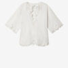 Top de algodón calado estilo túnica Shana Top de algodón calado estilo túnica Shana