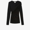 Top de jersey drapeado Dressi Top de jersey drapeado Dressi