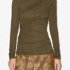 Top de jersey drapeado Dressi Top de jersey drapeado Dressi