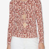 Top de jersey fruncido Gladice Top de jersey fruncido Gladice