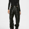 Top drapeado Vonda en jersey liso Top drapeado Vonda en jersey liso