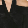 Top drapeado Vonda en jersey liso Top drapeado Vonda en jersey liso