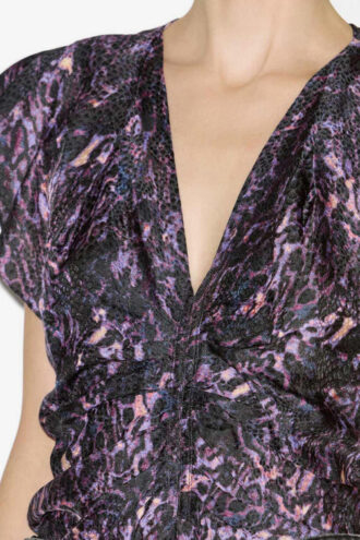 Top fluido estampado Lonea