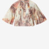 Top ligero de voile de algodón estampado Veelia Top ligero de voile de algodón estampado Veelia