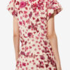 Top Tullya de seda con estampado de rosas Top Tullya de seda con estampado de rosas