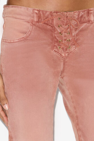 Vaqueros de denim con cordones Vanel Vaqueros de denim con cordones Vanel