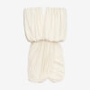 Vestido bustier drapeado de jersey Adelita Vestido bustier drapeado de jersey Adelita