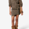 Vestido camisero ligero de algodón denim Nouria Vestido camisero ligero de algodón denim Nouria
