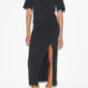 Vestido camiseta midi liso de algodón Lexia Vestido camiseta midi liso de algodón Lexia