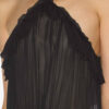 Vestido corto de crepé Betty Vestido corto de crepé Betty
