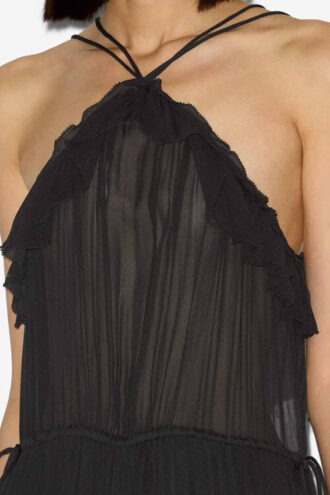 Vestido corto de crepé Betty