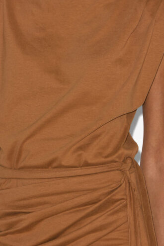 Vestido corto de jersey Marielle