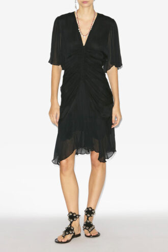 Vestido corto de muselina Vivienne Vestido corto de muselina Vivienne