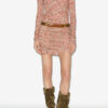 Vestido corto drapeado de jersey Denise Vestido corto drapeado de jersey Denise