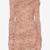 Vestido corto drapeado de jersey Denise Vestido corto drapeado de jersey Denise