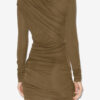 Vestido corto drapeado de jersey Denise Vestido corto drapeado de jersey Denise