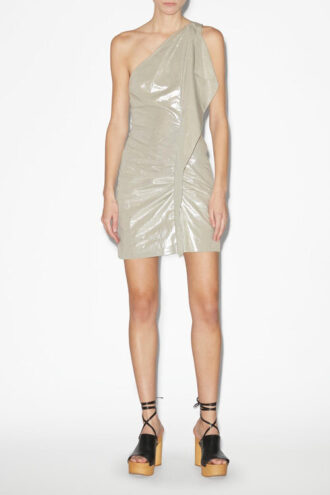 Vestido corto iridiscente Kendal