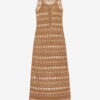 Vestido de crochet fino Pernille Long Vestido de crochet fino Pernille Long