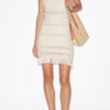 Vestido de punto macramé con espalda abierta Aralia