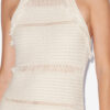 Vestido de punto macramé con espalda abierta Aralia