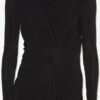 Vestido drapeado Zorah en jersey liso Vestido drapeado Zorah en jersey liso