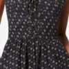 Vestido Dryna de algodón orgánico estampado con tirantes Vestido Dryna de algodón orgánico estampado con tirantes