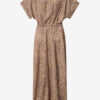 Vestido largo de jacquard de seda con estampado floral Ansley Vestido largo de jacquard de seda con estampado floral Ansley