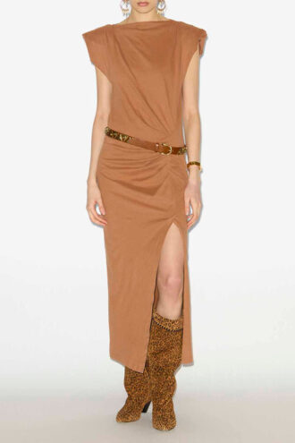 Vestido largo de jersey Nadela
